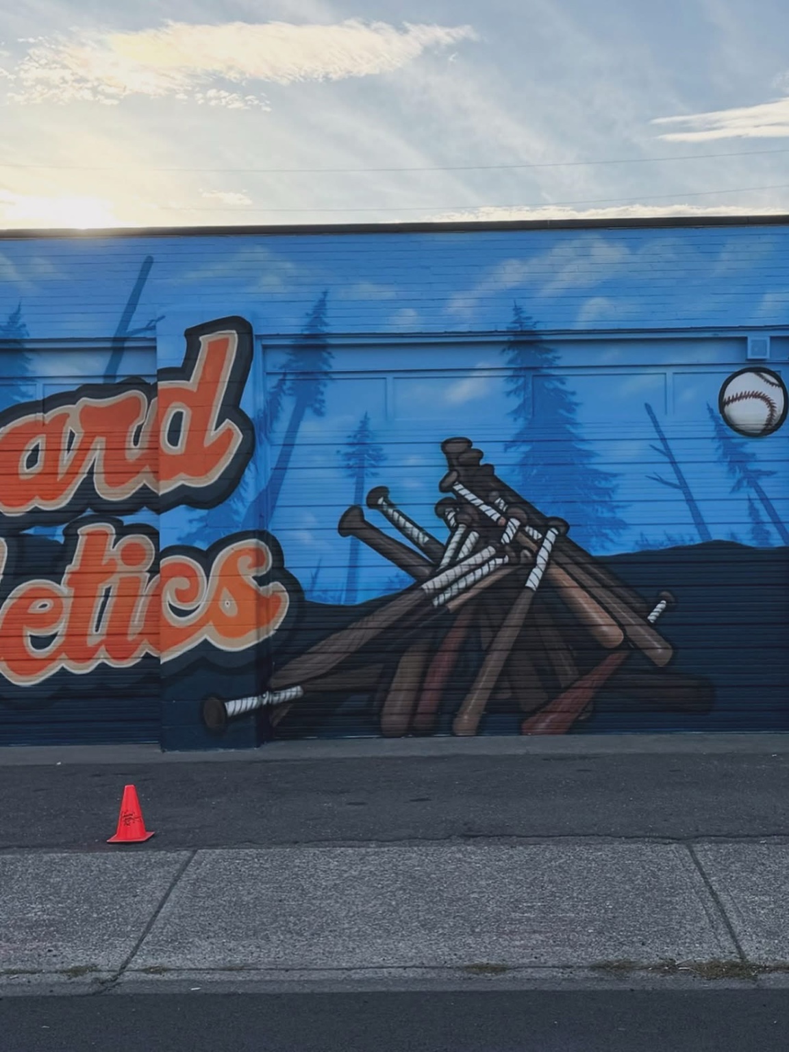 Junkyard mural photo